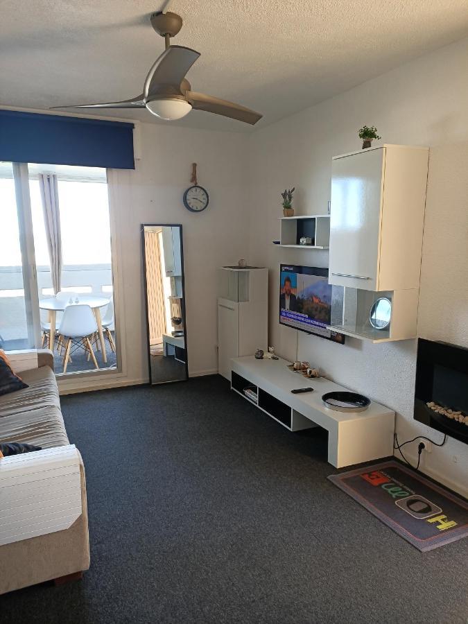 Studio Vue Mer 100 M De La Plage Leucate Bagian luar foto