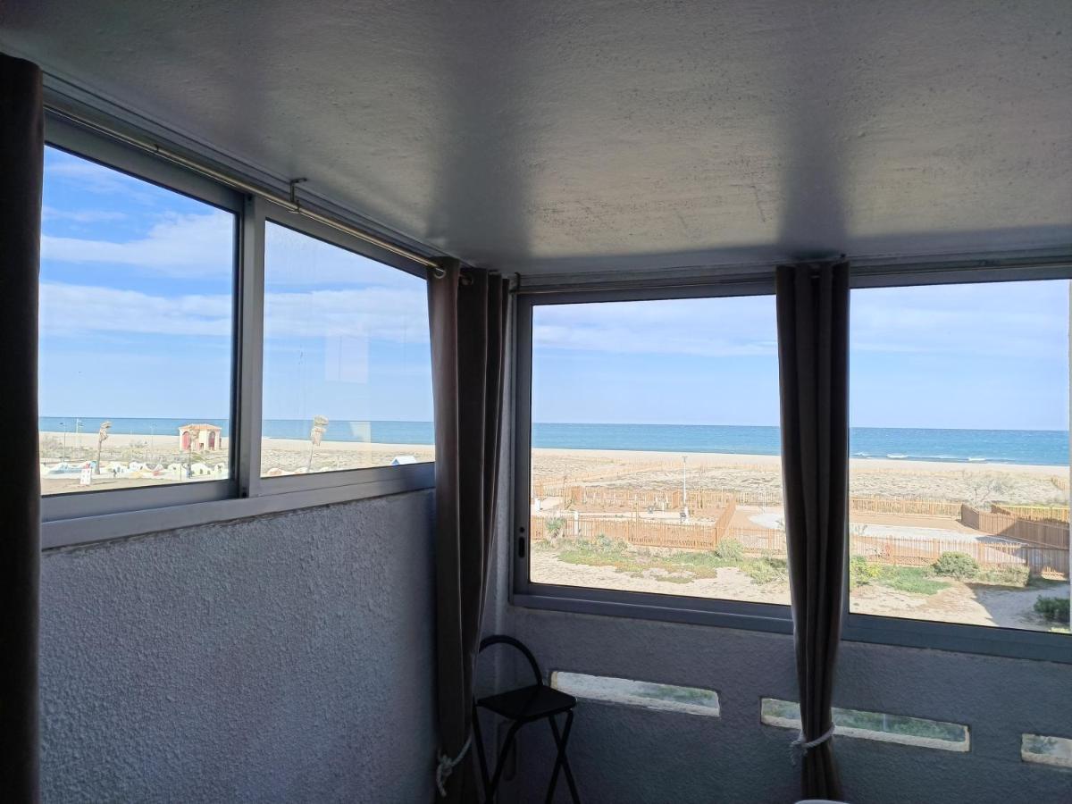 Studio Vue Mer 100 M De La Plage Leucate Bagian luar foto